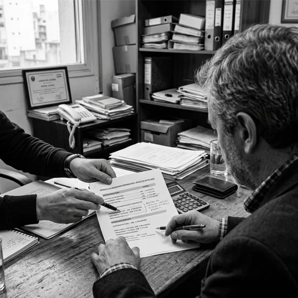 Detective privado en Argentina explicando el costo de un seguimiento personalizado al cliente